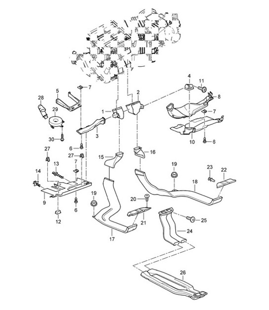 Diagram 813-30 Porsche Taycan (9J1) MK1 2020-2024 
