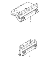 Steuerteil - CAYENNE - Modelljahr 2003 - 2004