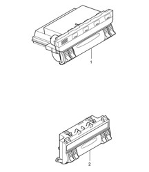 Bedieningsgedeelte - CAYENNES / TURBO / S - 2003-06
