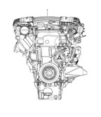 Engine Cayenne 9PA1 (957) 2007-2010