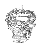 Engine Cayenne 9PA1 (957) 2007-2010
