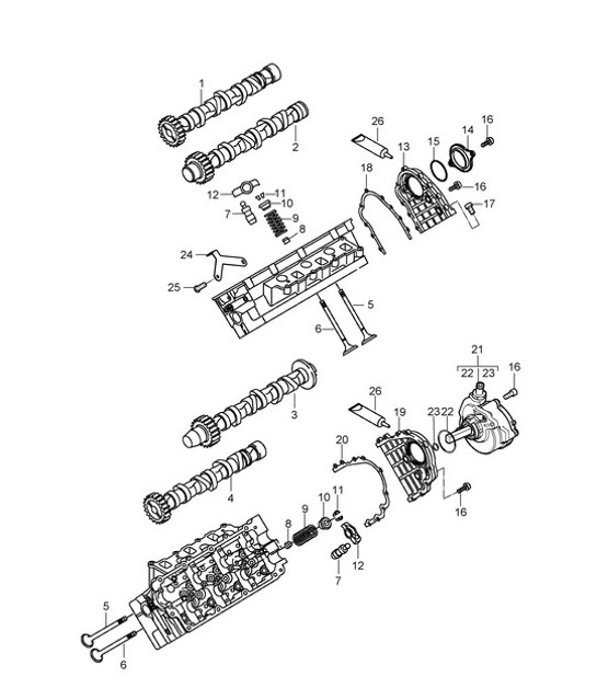 Diagram 103-013 Porsche Taycan (9J1) MK1 2020-2024 