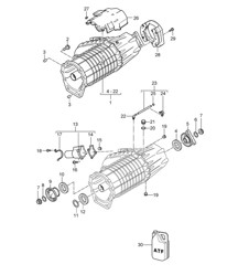 Scatola di rinvio / Pronta per l&#39;installazione Cayenne 9PA1 (957) 2007-10