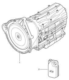 Tiptronic / Replacement transmission (PR:G0R, Tiptronic S) Cayenne 9PA1 (957) 2007-10 Tiptronic / Replacement transmission (PR:G0R, Tiptronic S) Cayenne 9PA1 (957) 2007-10