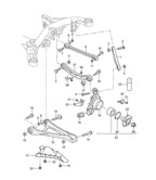 Rear Axle Cayenne MK2 (957) 2007-2010