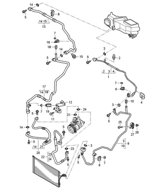 Diagram 813-063 Porsche 997（911）MK1 2005-2008  车身