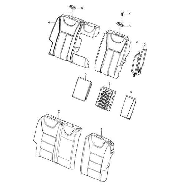 Diagram 817-047 Porsche 911 1978-1989 3.3L Turbo (930) Body