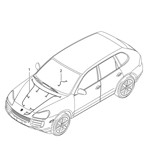 Electrical equipment Cayenne 9PA1 (957) 2007-2010