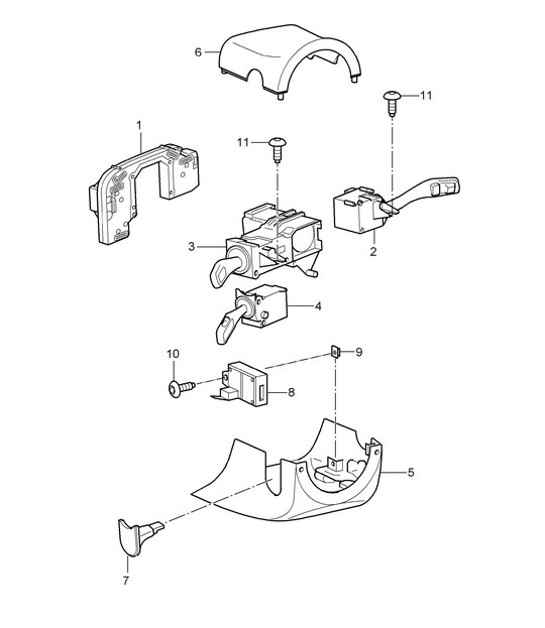 Diagram 903-010 Porsche 918 Spyder 2014-2015 