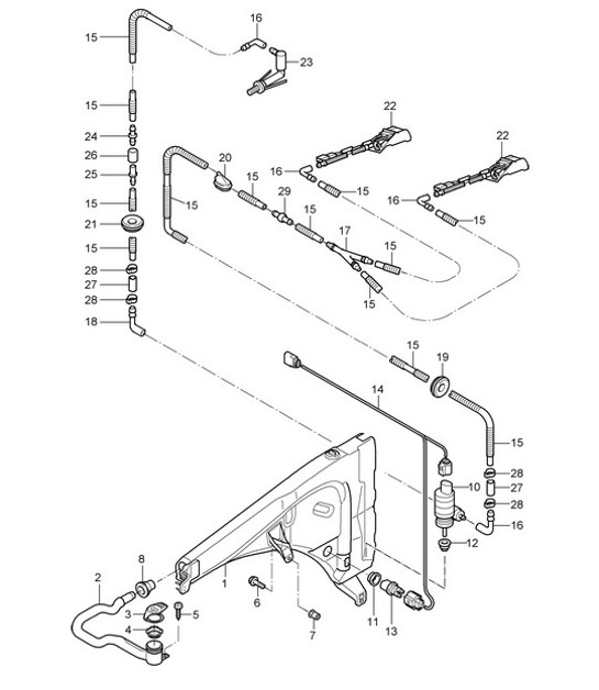 Diagram 904-010 Porsche 搭载魏斯阿赫套件的 Taycan Turbo GT 运动型轿车 