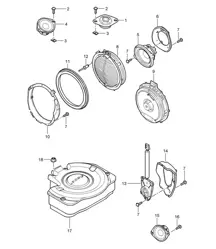Haut-parleur Cayenne 9PA1 (957) 2007-10