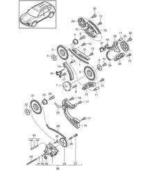 Ventilsteuerung (Modell: CUDB,CUDC) Cayenne 92A (958) 4.2L Diesel 2011-18