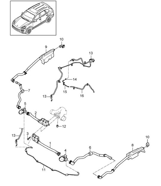Diagram 107-071 Porsche 911 & 912 (1965-1989) Engine