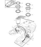 Fuel System, Exhaust System Cayenne MK3 (958) 2010-2017
