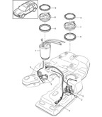 Fuel System, Exhaust System Cayenne MK3 (958) 2010-2017