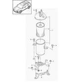 Fuel System, Exhaust System Cayenne MK3 (958) 2010-2017