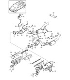 Fuel System, Exhaust System Cayenne 92A (958) 2010-2017