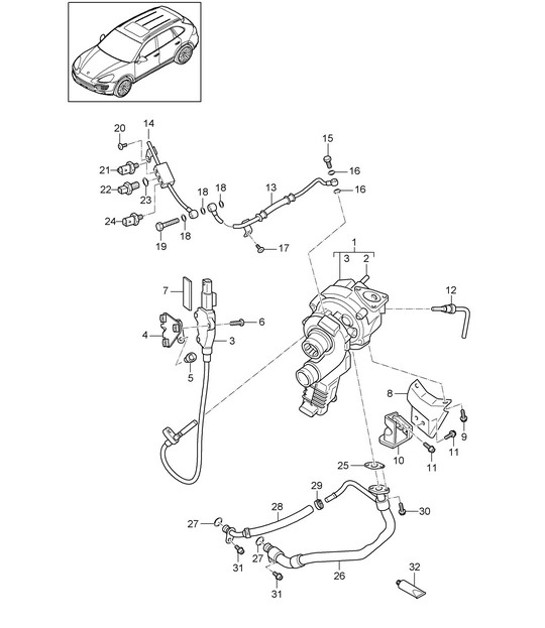 Diagram 202-085 Porsche Taycan (9J1) MK1 2020-2024 