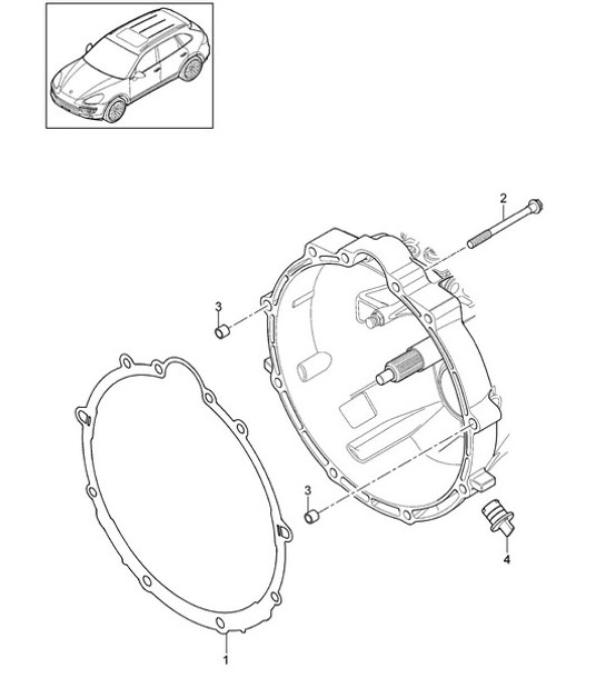 Diagram 306-000 Porsche 911 & 912 (1965-1989) Transmission