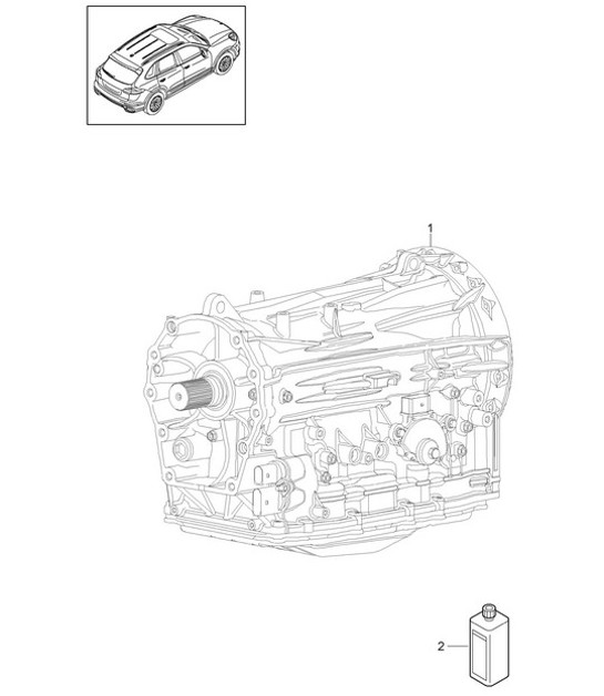 Diagram 320-005 Porsche Macan Turbo 3.6L V6 400马力 传播