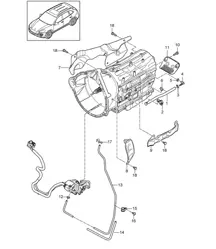 Tiptronic / Transmission de remplacement / Accessoires (PR:G1G) Cayenne 92A (958) 2011-18