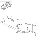 Front Axle, Steering  Cayenne MK3 (958) 2010-2017