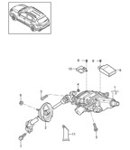 Front Axle, Steering  Cayenne 92A (958) 2010-2017