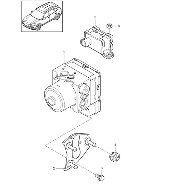 Diagram 605-000 Porsche Cayenne 9YB 2023>> 