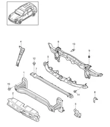 Porteur - Avant - 2ème GÉNÉRATION - Cayenne 92A (958) 2015>>