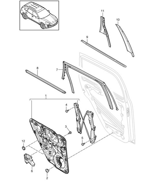Diagram 804-040 Porsche 992 Carrera 2S 3.0L 