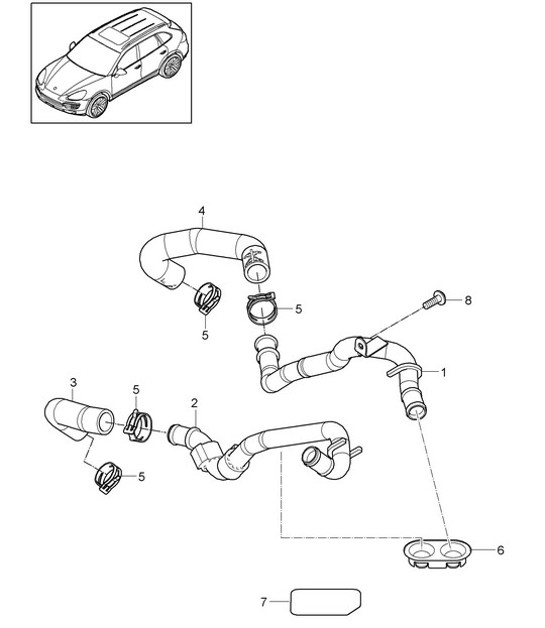 Diagram 813-000 Porsche 997 (911) MK2 2009-2012 Body