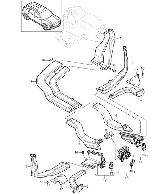 Diagram 813-035 Porsche Cayman 718C (982C) 2017>> Body