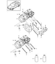 Kompressor / Klimaanlage / Hybrid (PR:KK1,KK3, D19) Cayenne 92A (958) 3.0L Hybrid 2017>>