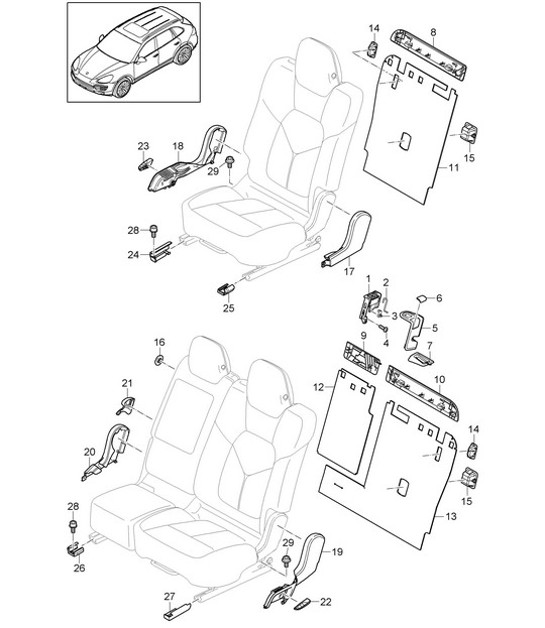 Diagram 817-035 Porsche Taycan (9J1) MK1 2020-2024 