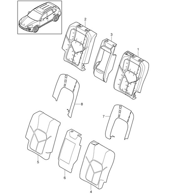 Diagram 817-050 Porsche Cayenne 9YB 2023>> 