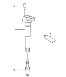 Système d'allumage Cayenne 92A (958) 2015>>