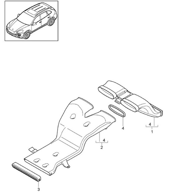 Diagram 901-050 Porsche 944 2.5L 8V 1982-87 