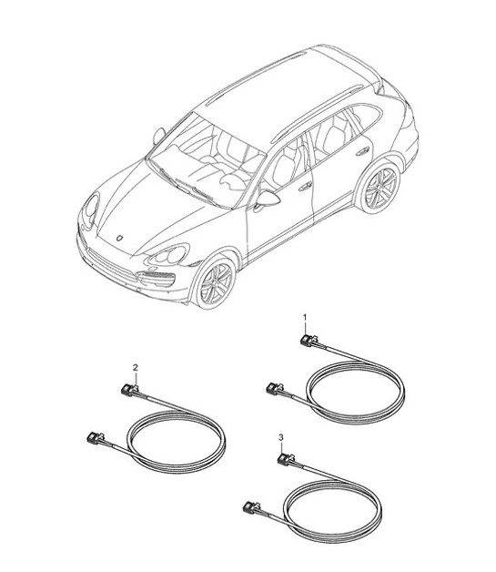 Diagram 902-051 Porsche Cayman 987C/981C (2005-2016) Electrical equipment
