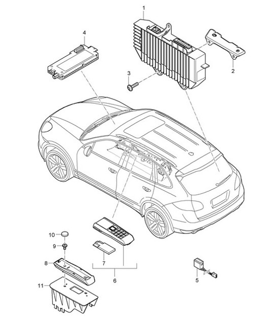 Diagram 911-010 Porsche Taycan 