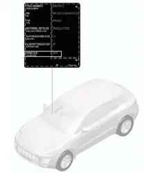 Aplicador de retoque de pintura / Pinturas 95B.1 Macan 2014-18