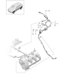 Ventilazione del serbatoio (Modello: CTMA,CTM, CTLA,CTL, DCNA,DCN, DHKA,DHK) 95B.1 Macan 3.0L / 3.6L 2014-18