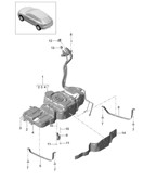 Fuel System, Exhaust System Macan (95B) MK1 (2014-2018)