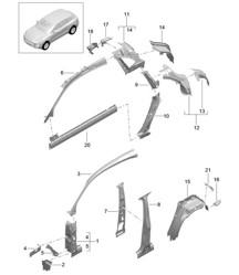 Seitenteil - INNEN - 95B.1 Macan 2014-18