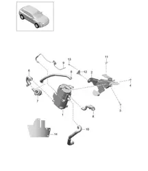Chauffage d'appoint / Accessoires 95B.1 Macan 2014-18