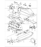 Fuel System, Exhaust System 964 (911) (1989-1994)