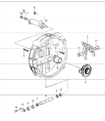 clutch release 964 1989-94 clutch release 964 1989-94