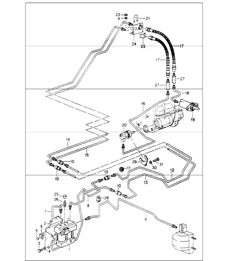 lock control 964 CARRERA 4  G64.00/01/02 1989-94 lock control 964 CARRERA 4  G64.00/01/02 1989-94