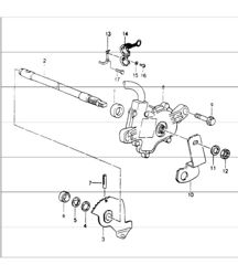 tiptronic selector switch 964 CARRERA 2 A50.01/02/03 1990-94