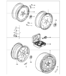 wheels 964 CARRERA, TURBO-LOOK and TURBO UPTO 1992 wheels 964 CARRERA, TURBO-LOOK and TURBO UPTO 1992