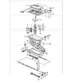 Hand Lever System, Pedal Cluster  964 (911) (1989-1994)